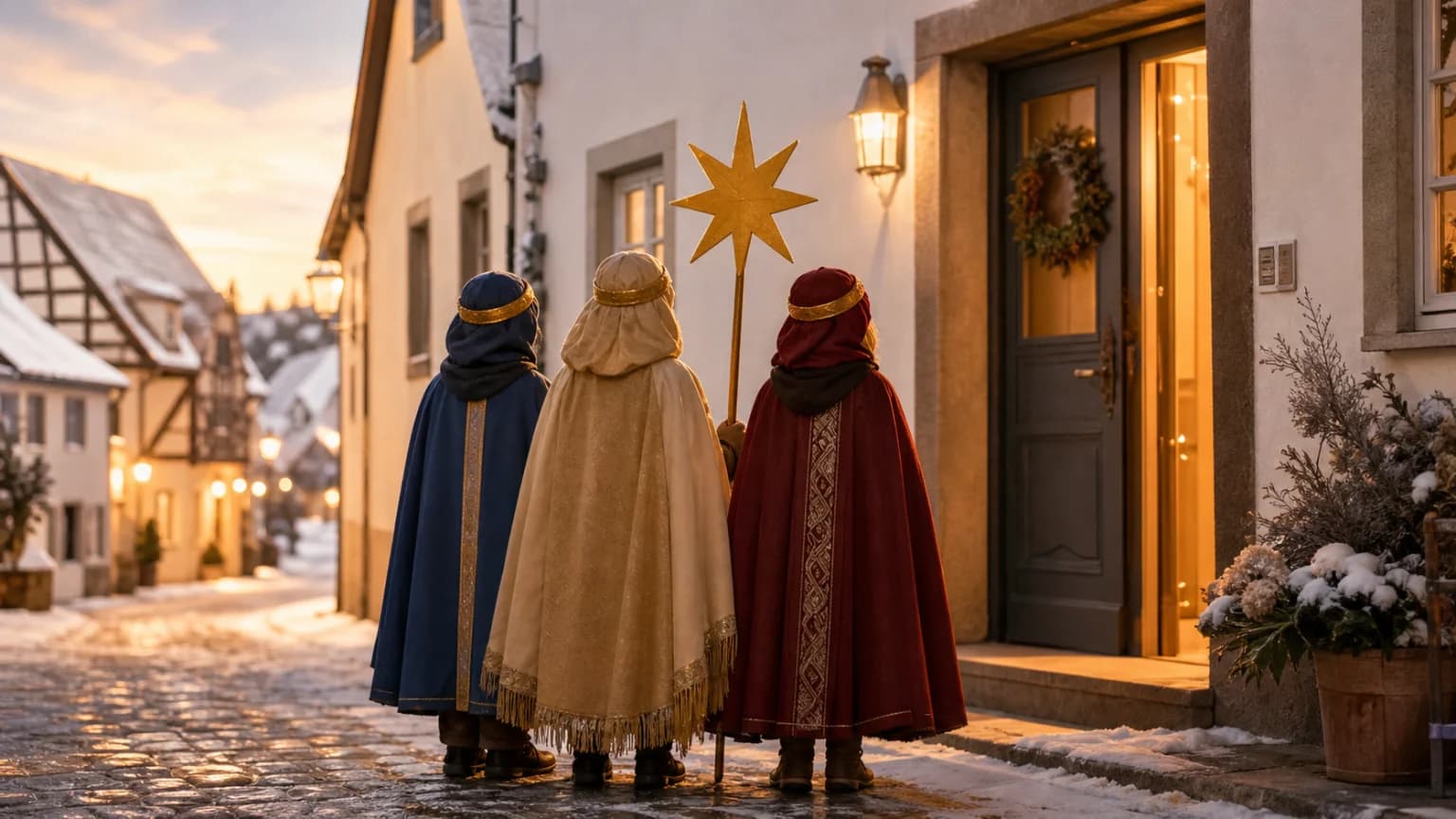 Sternsinger bringen Segen ins Rathaus