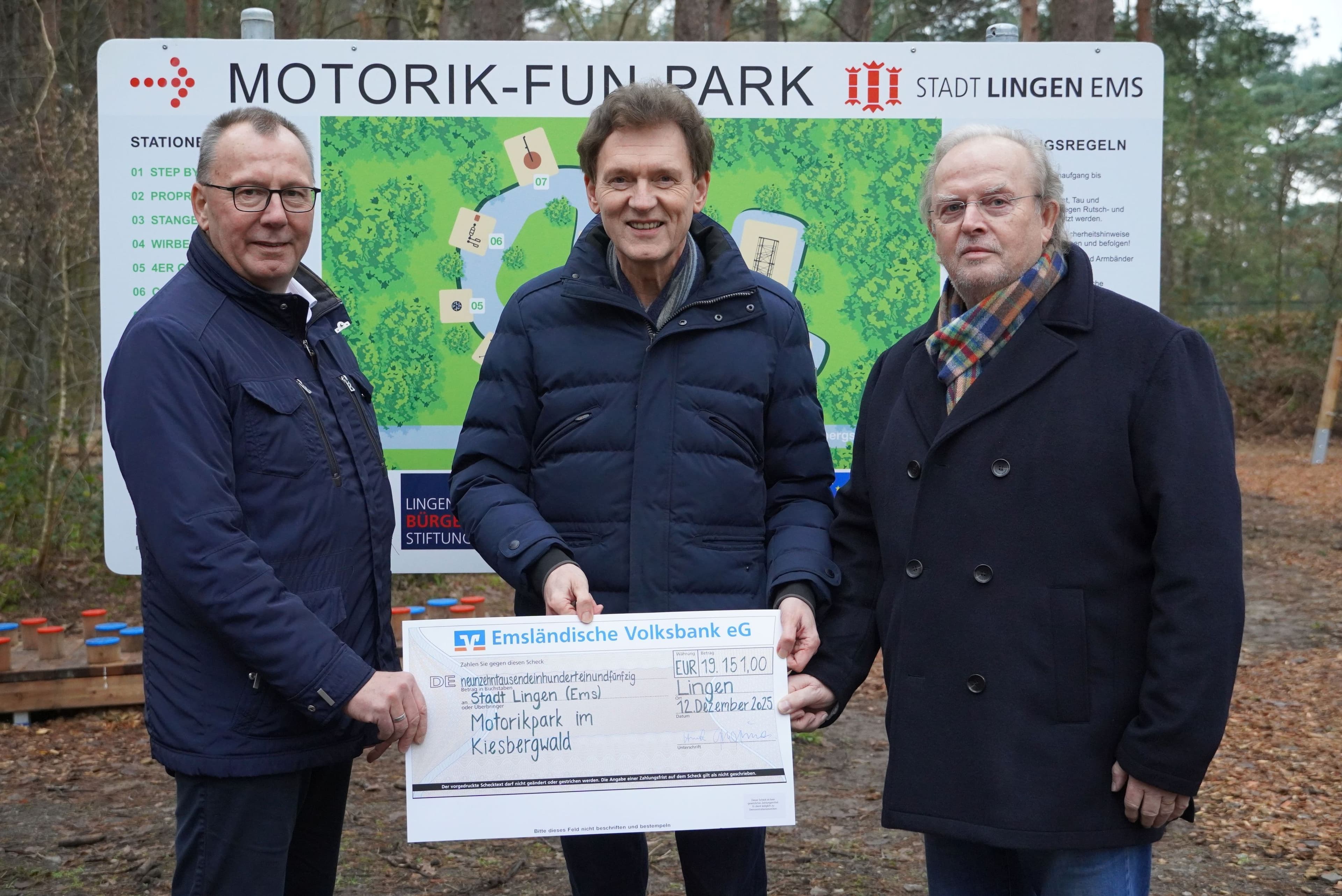 19.151 Euro für den Motorik-Fun-Park in Lingen
