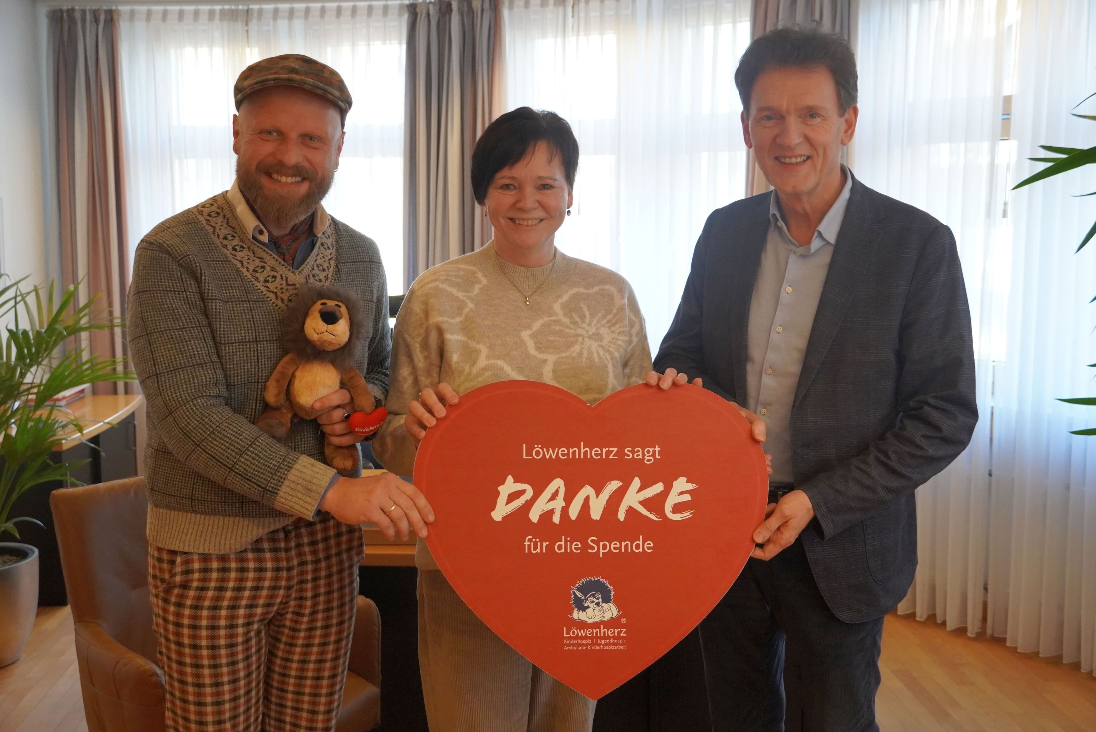 2.000 Euro für Kinderhospiz Löwenherz gesammelt