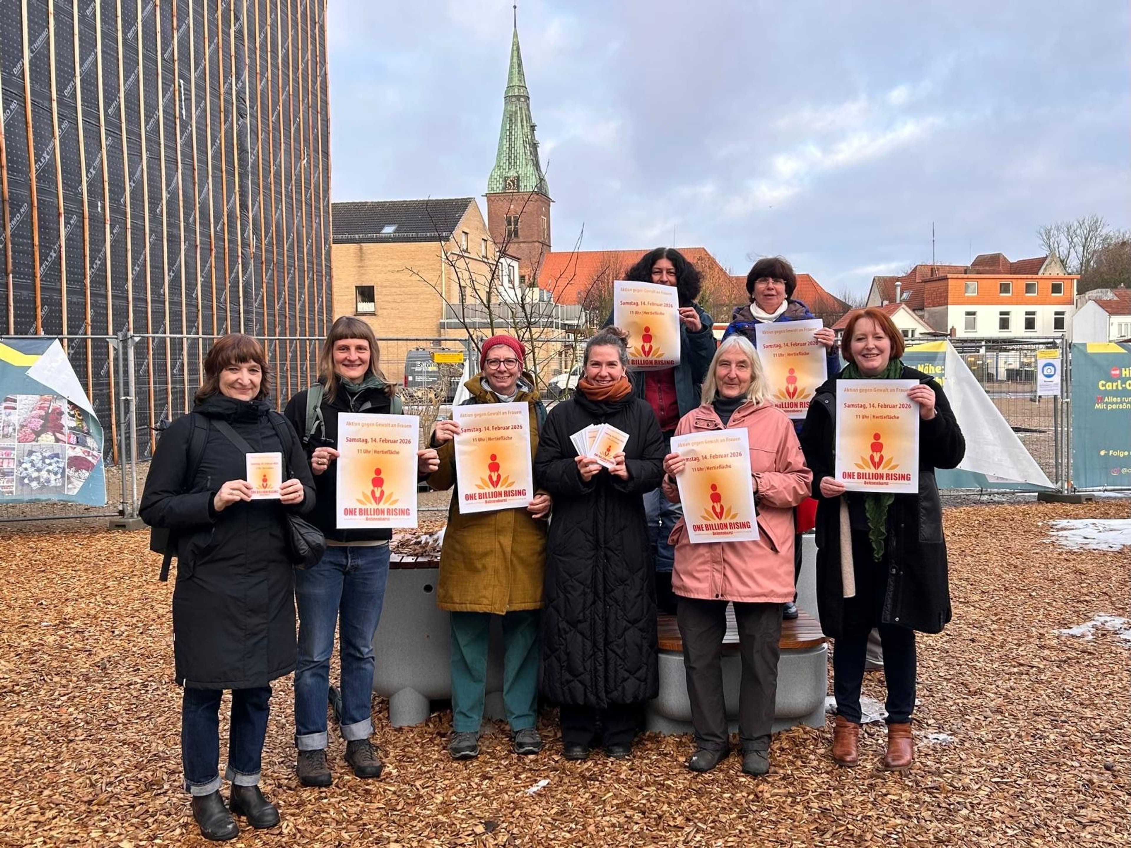Delmenhorst tanzt gegen Gewalt an Frauen