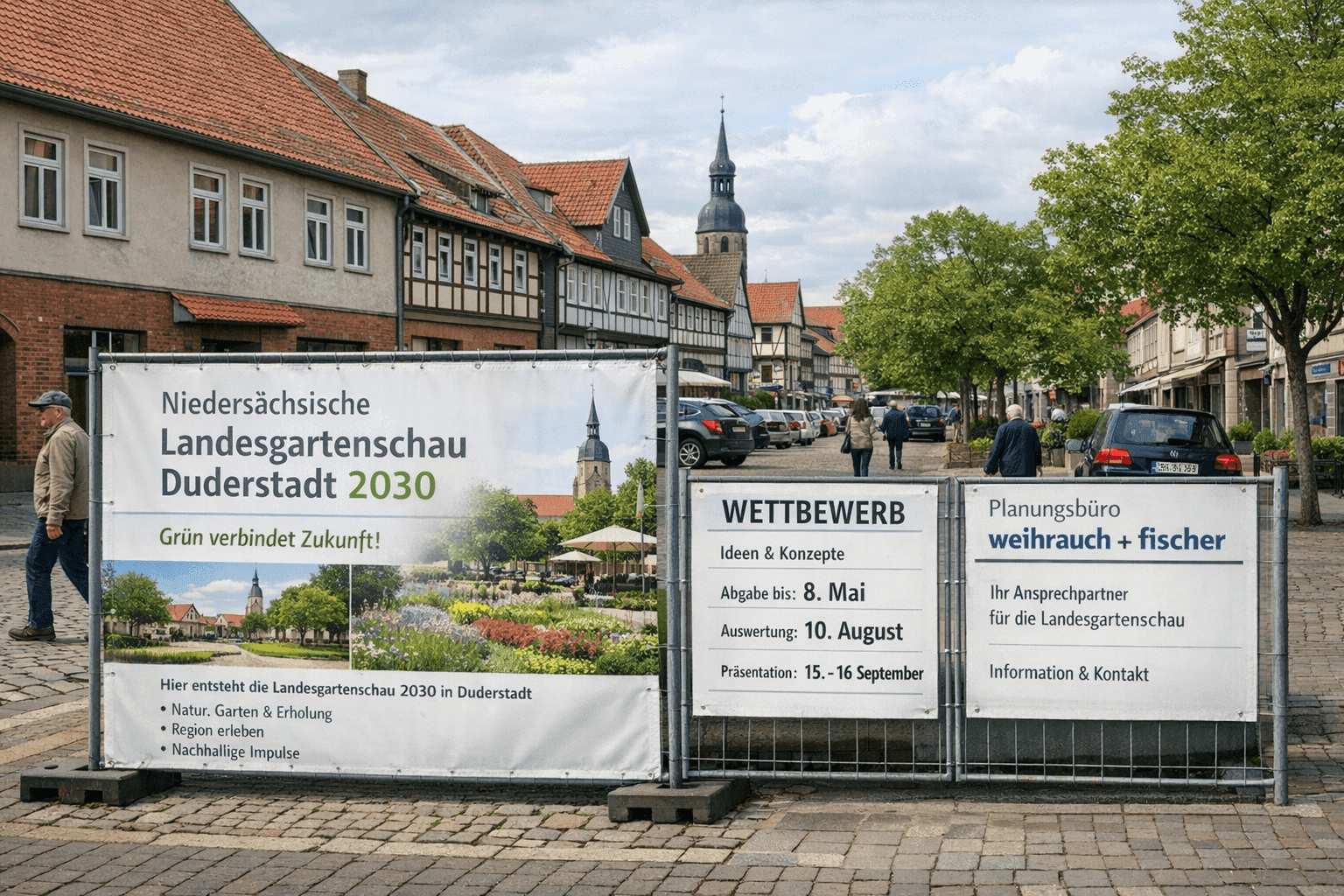 Duderstadt startet Wettbewerb für die Landesgartenschau 2030