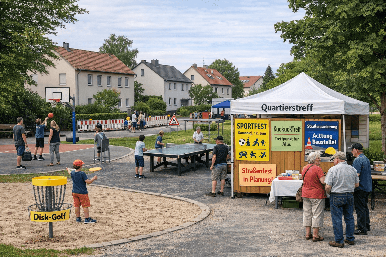 Kurzmitteilung: Sportfest im Kuckuck lockt Familien auf den Spielplatz
