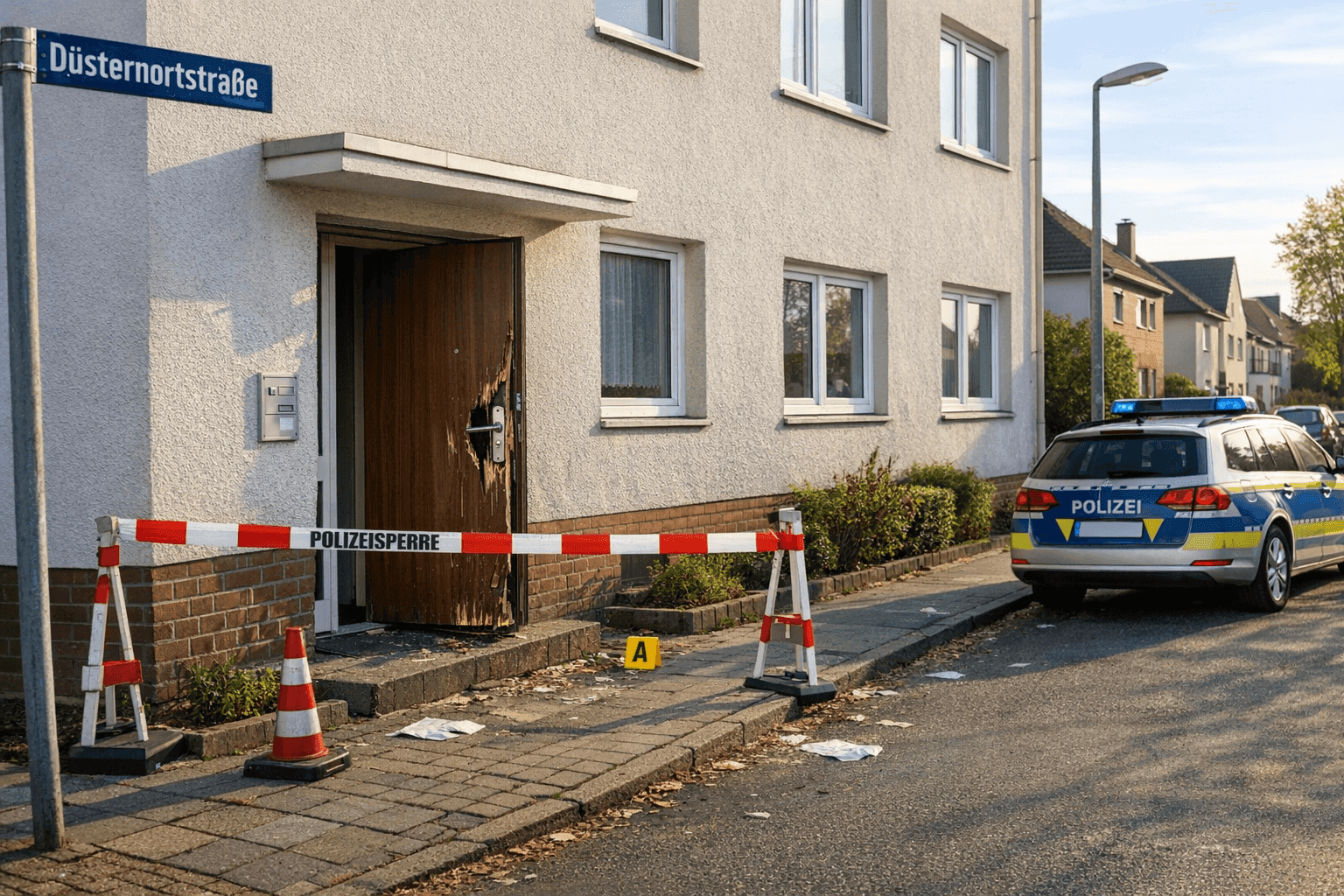 Kurzmitteilung: Wohnung in Delmenhorst-Düsternort aufgebrochen
