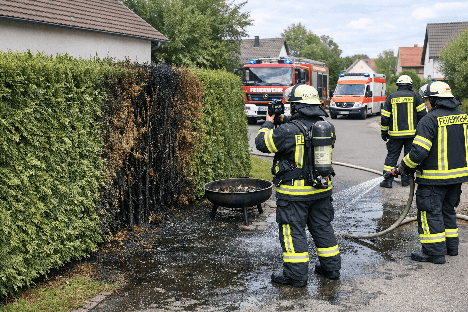 Kurzmitteilung: Zwei Brände an einem Tag: Feuerwehren rücken doppelt aus