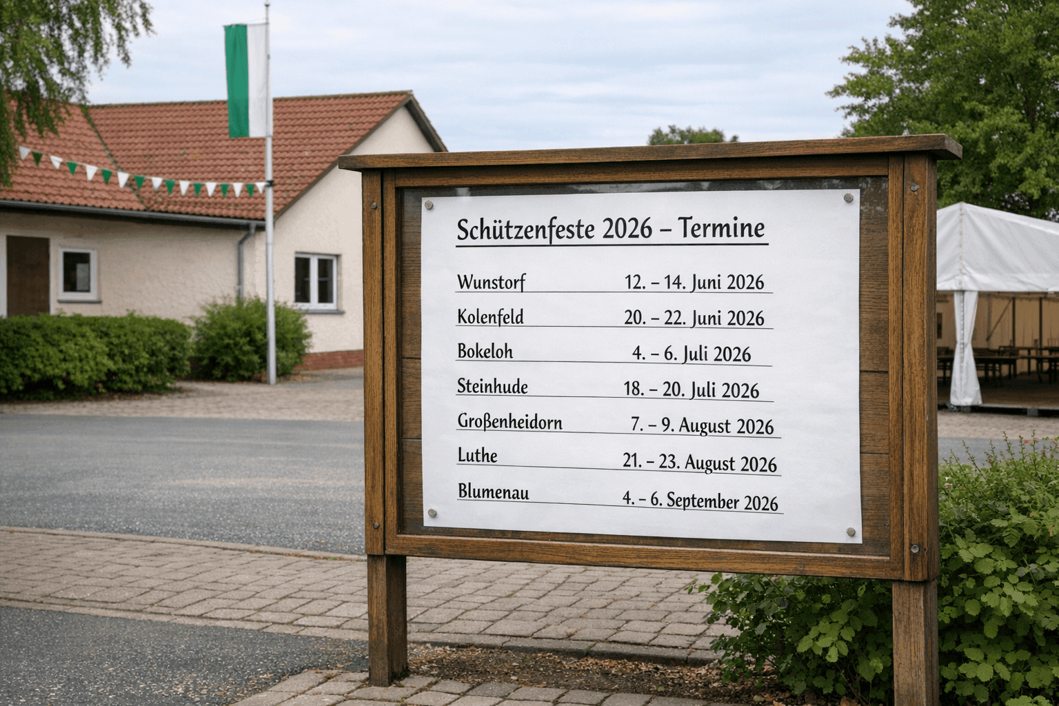 Wunstorf: Diese Schützenfest-Termine 2026 stehen fest
