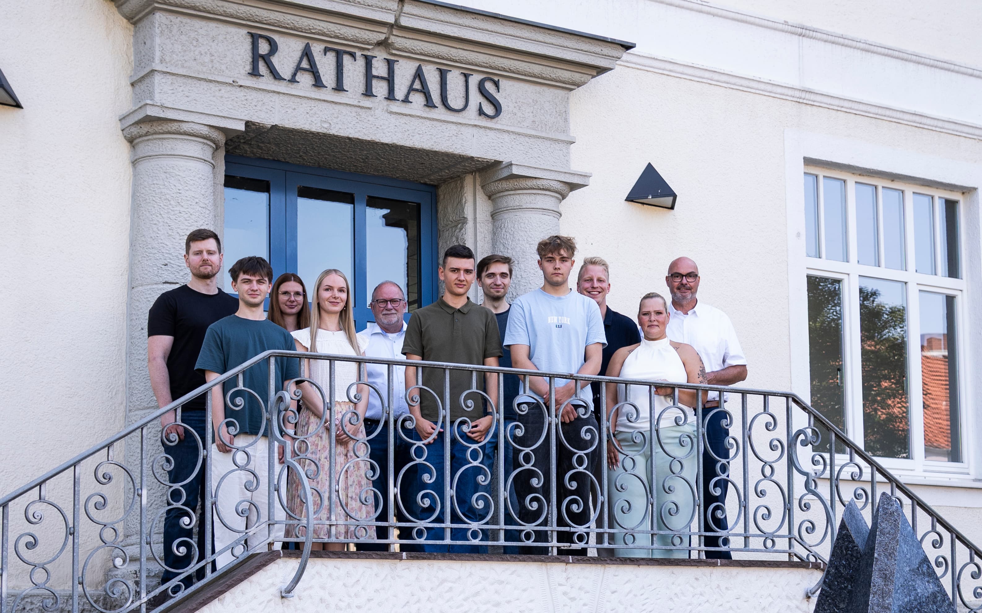 Drei neue Auszubildende bei der Stadt Northeim gestartet
