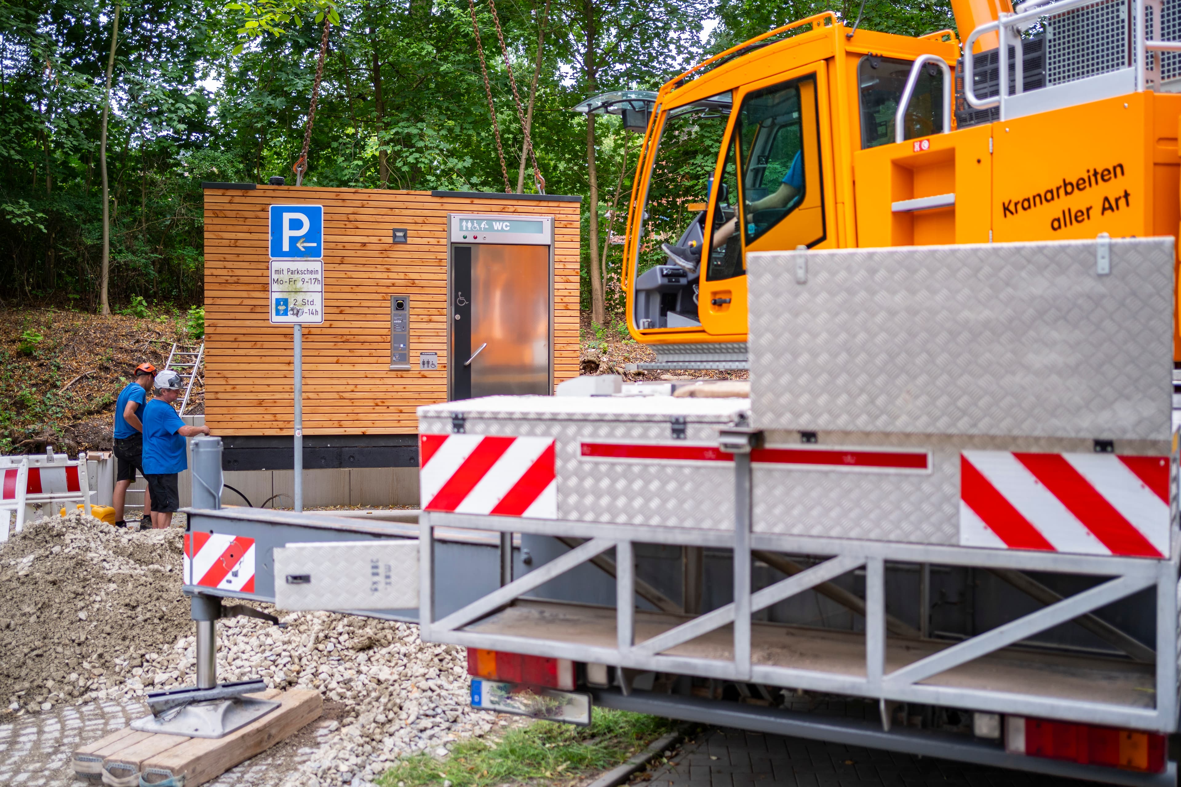 Neue öffentliche Toilettenanlage in Northeim