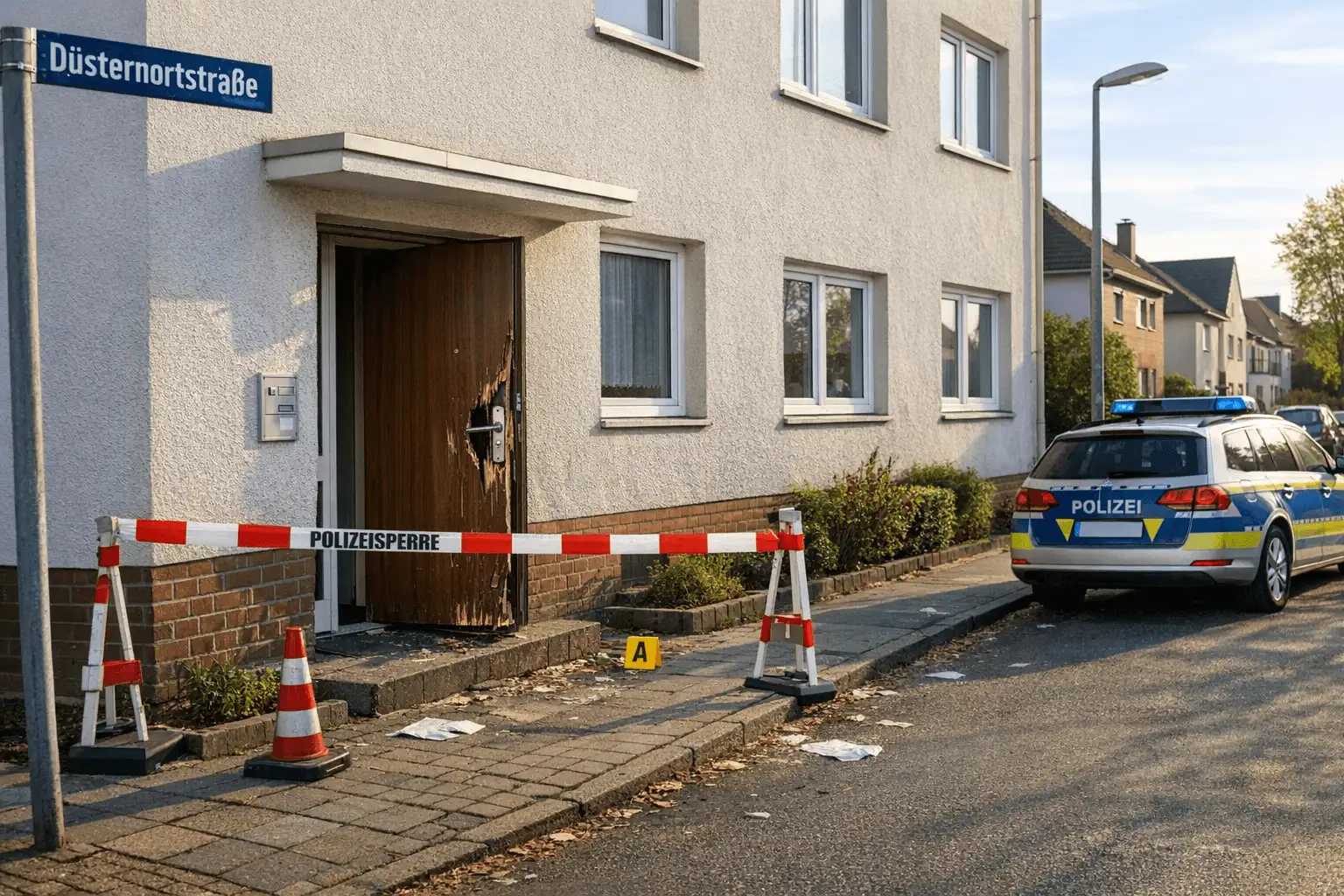 Kurzmitteilung: Wohnung in Delmenhorst-Düsternort aufgebrochen