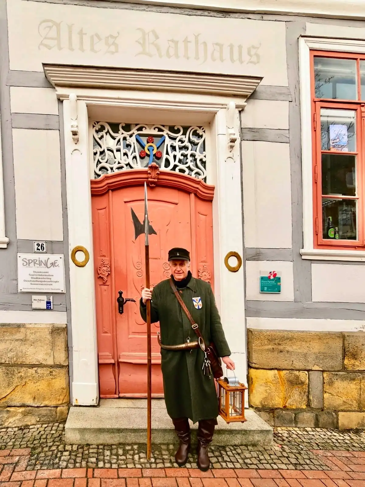 Abendliche Stadtführung mit Nachtwächter Heinerich II in Springe