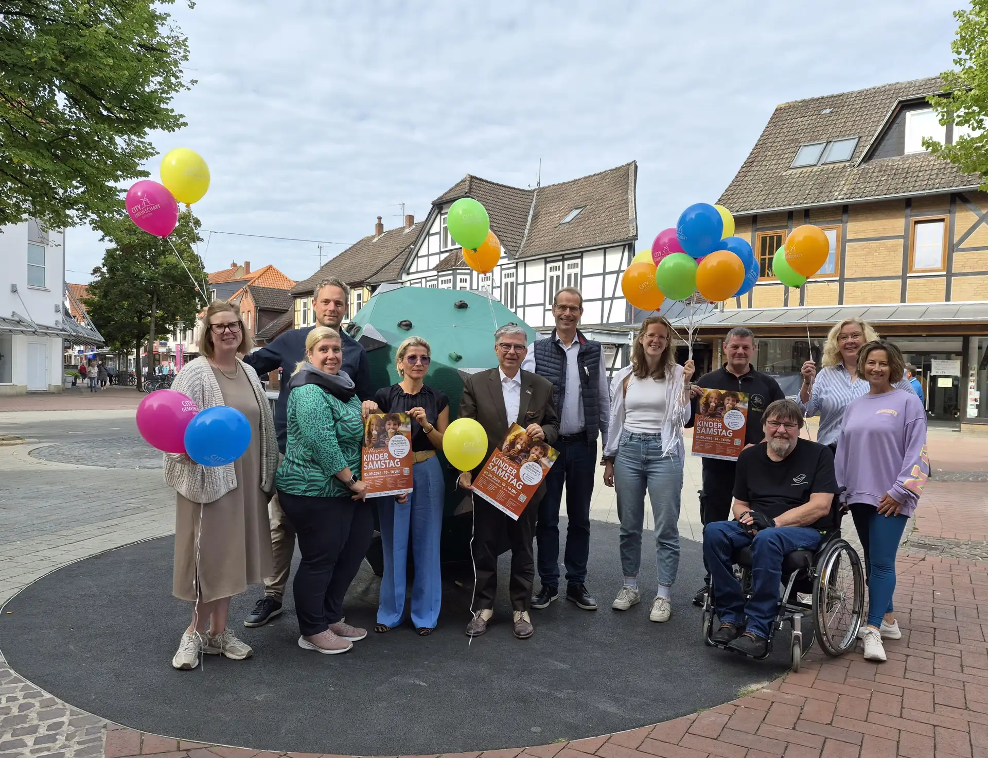 Veranstalter und Akteure des Gifhorner Kindersamstag stellen das Programm für den 5. September 2026 vor.