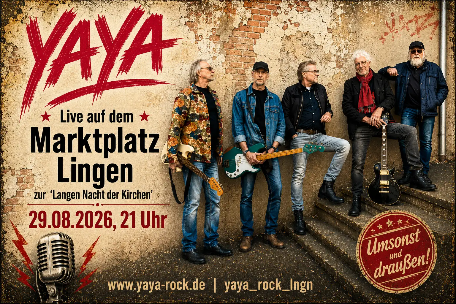 YAYA bei der Langen Nacht der Kirchen in Lingen