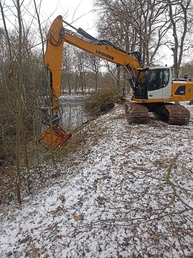 Instandhaltung städtischer Regenrückhalteanlagen in Buchholz