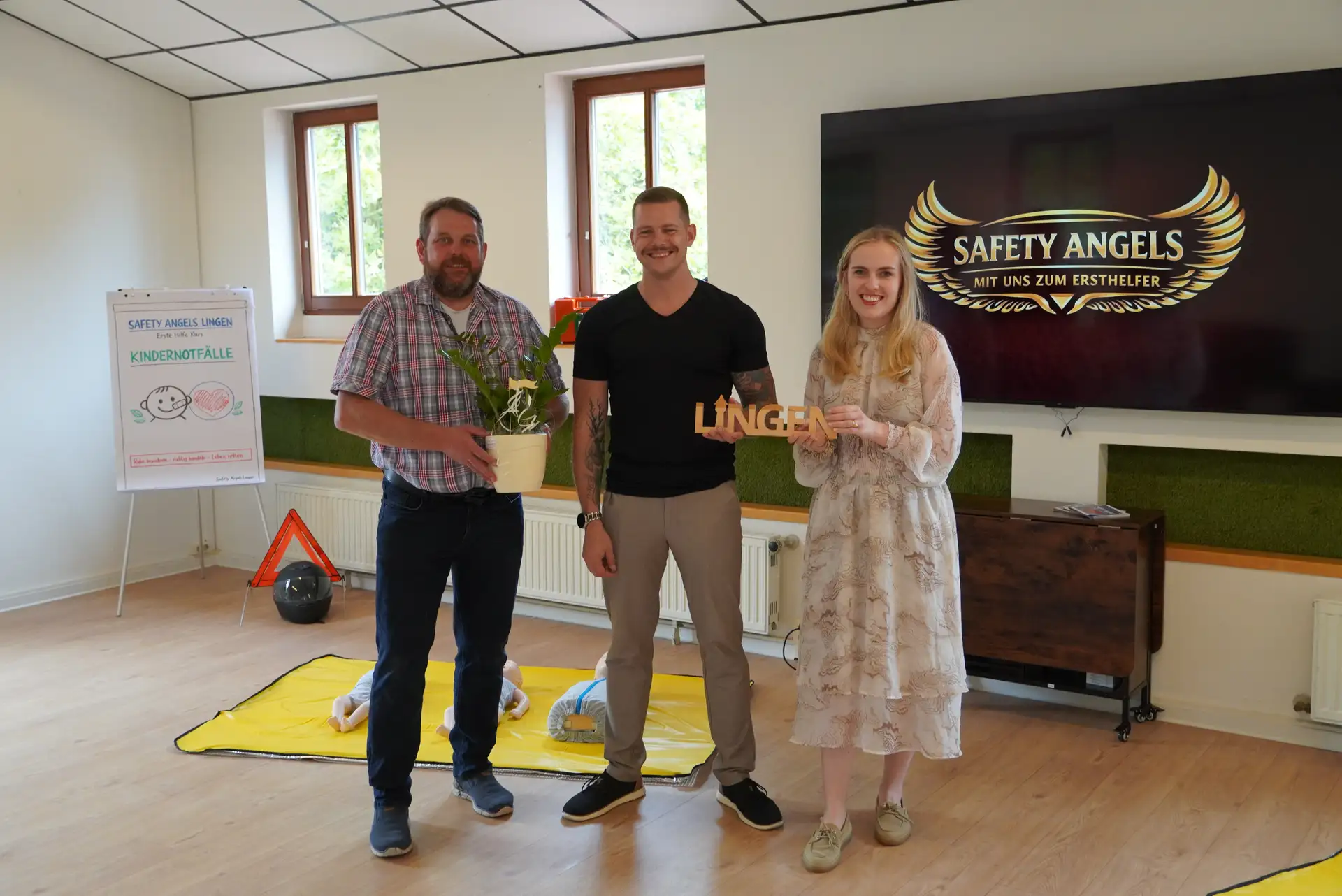 Safety Angels startet Erste-Hilfe- und Sicherheitsschulungen in Lingen