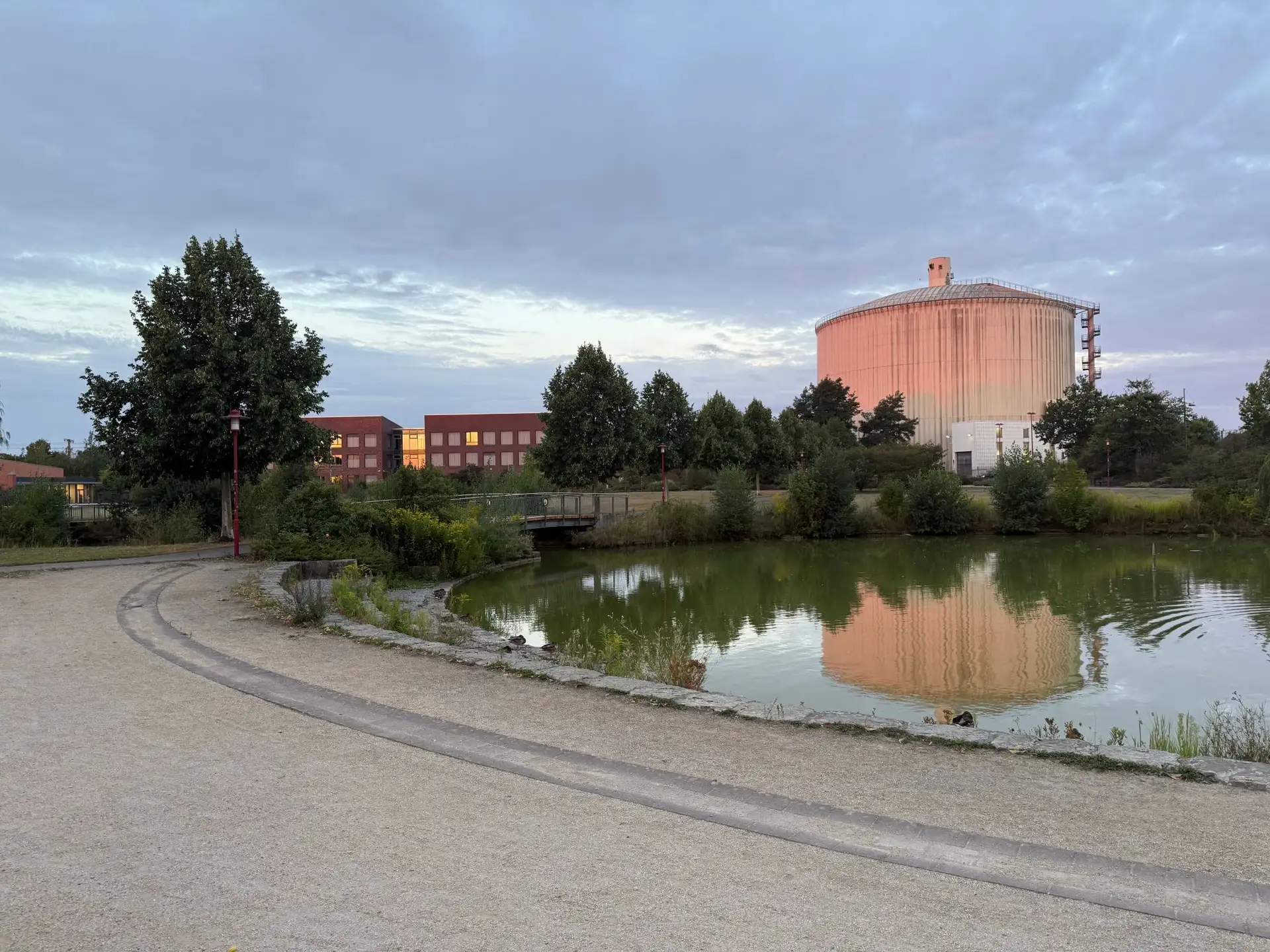 Regenrückhaltebecken im Hohnhorst-Park werden für rund acht Wochen entschlammt