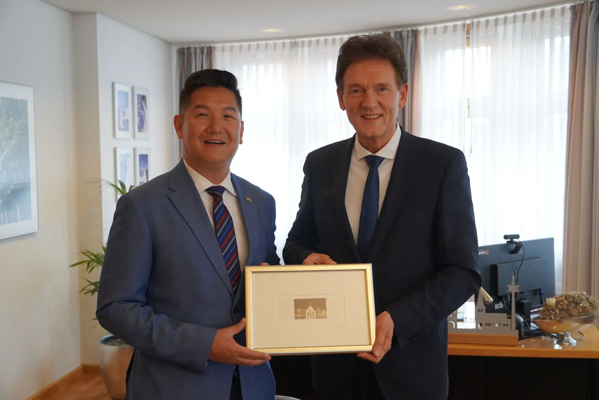 US-Generalkonsul Jason Chue zu Gast in Lingen