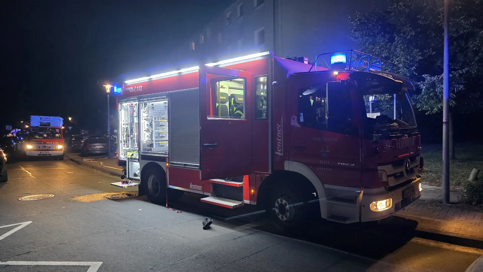 FW Celle: Fettbrand in einer Küche