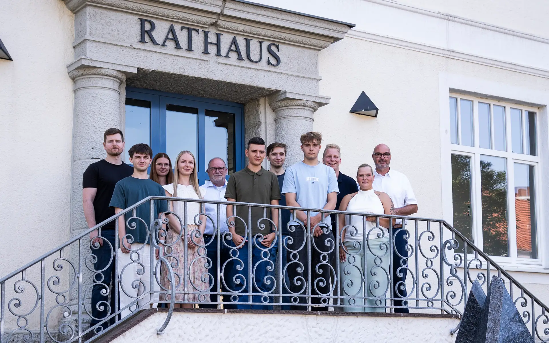 Drei neue Auszubildende bei der Stadt Northeim gestartet