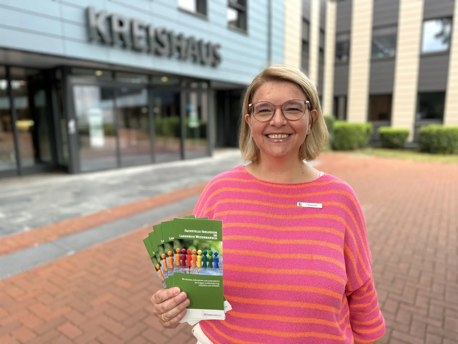 Claudia Koopmann ist die Inklusionslotsin der Kreisverwaltung.