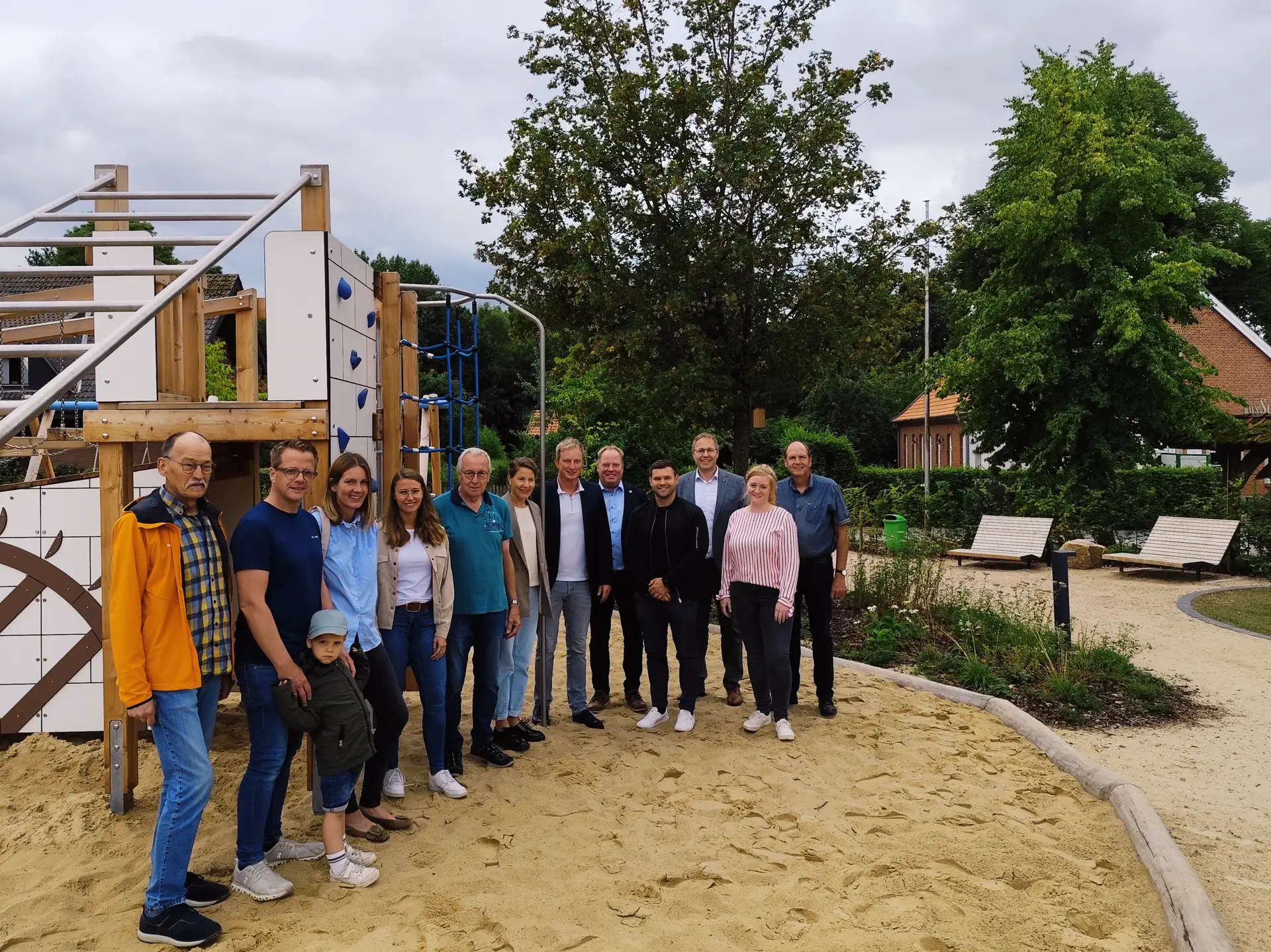 Ortsmitte Lünne: Aufwertung abgeschlossen im Projekt „Altenlünne-Plantlünne-Heitel“