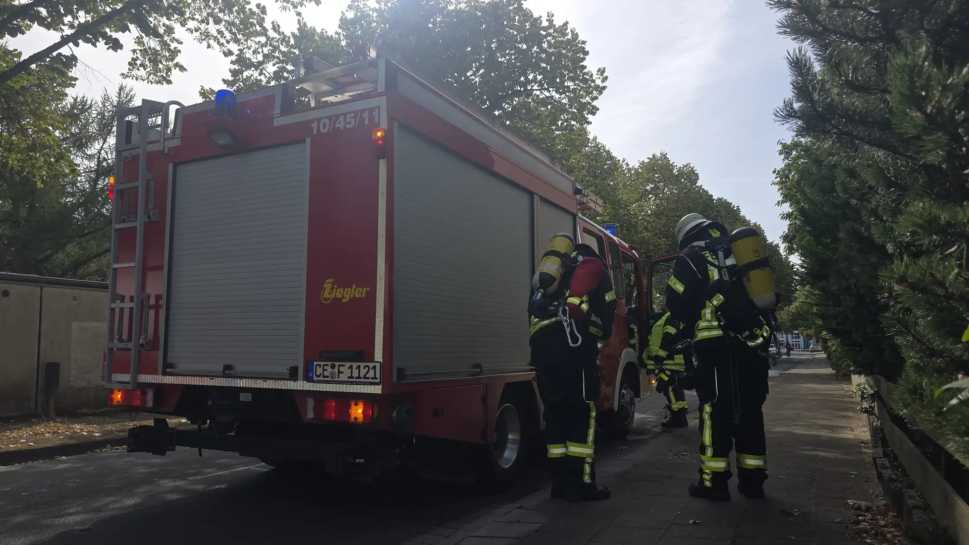 FW Celle: Angebranntes Essen in Altencelle - eine verletzte Personen