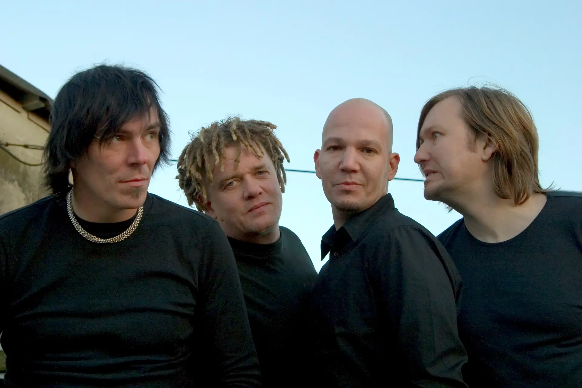 Die Punkrock-Band „Die Schröders“ in einem Pressefoto.