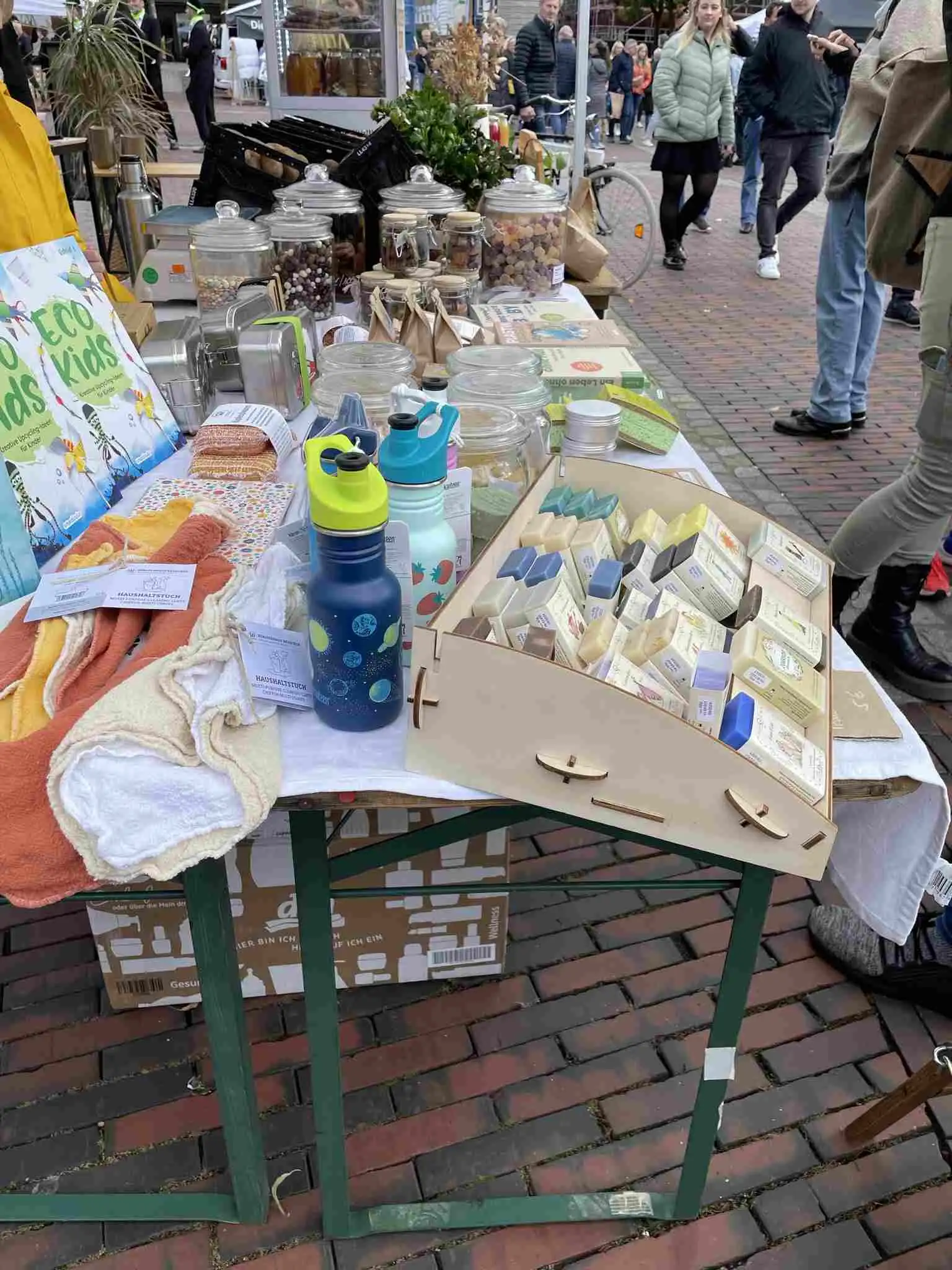 Ein Foto zur Pressemitteilung „Fünfte Faire Meile am Kirmessonntag auf dem Marktplatz“.